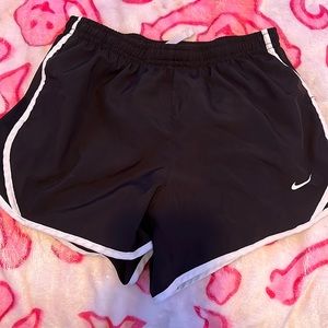 Nike youth girls black shorts